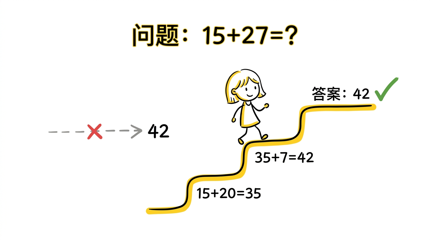 Chain-of-Thought：把复杂问题拆成一步步推理