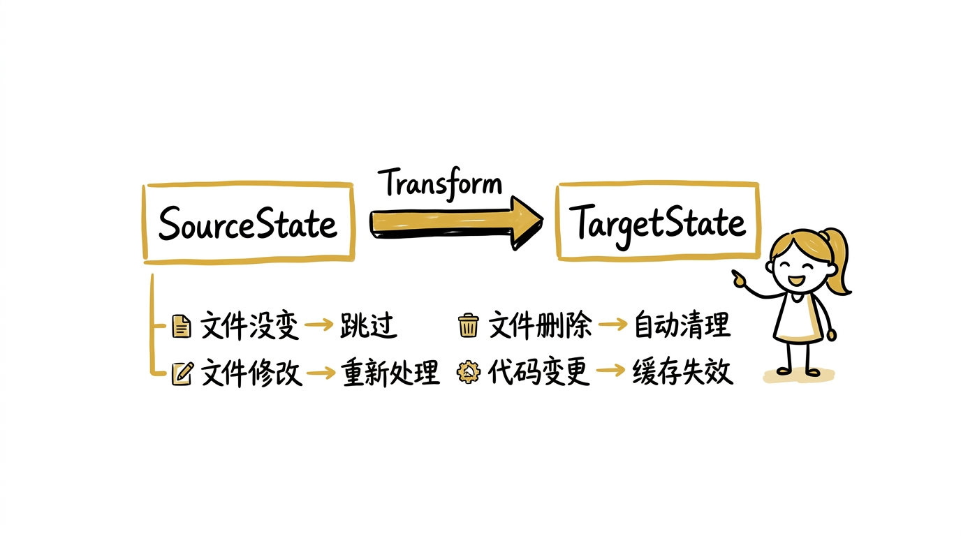 核心模型:声明式增量同步